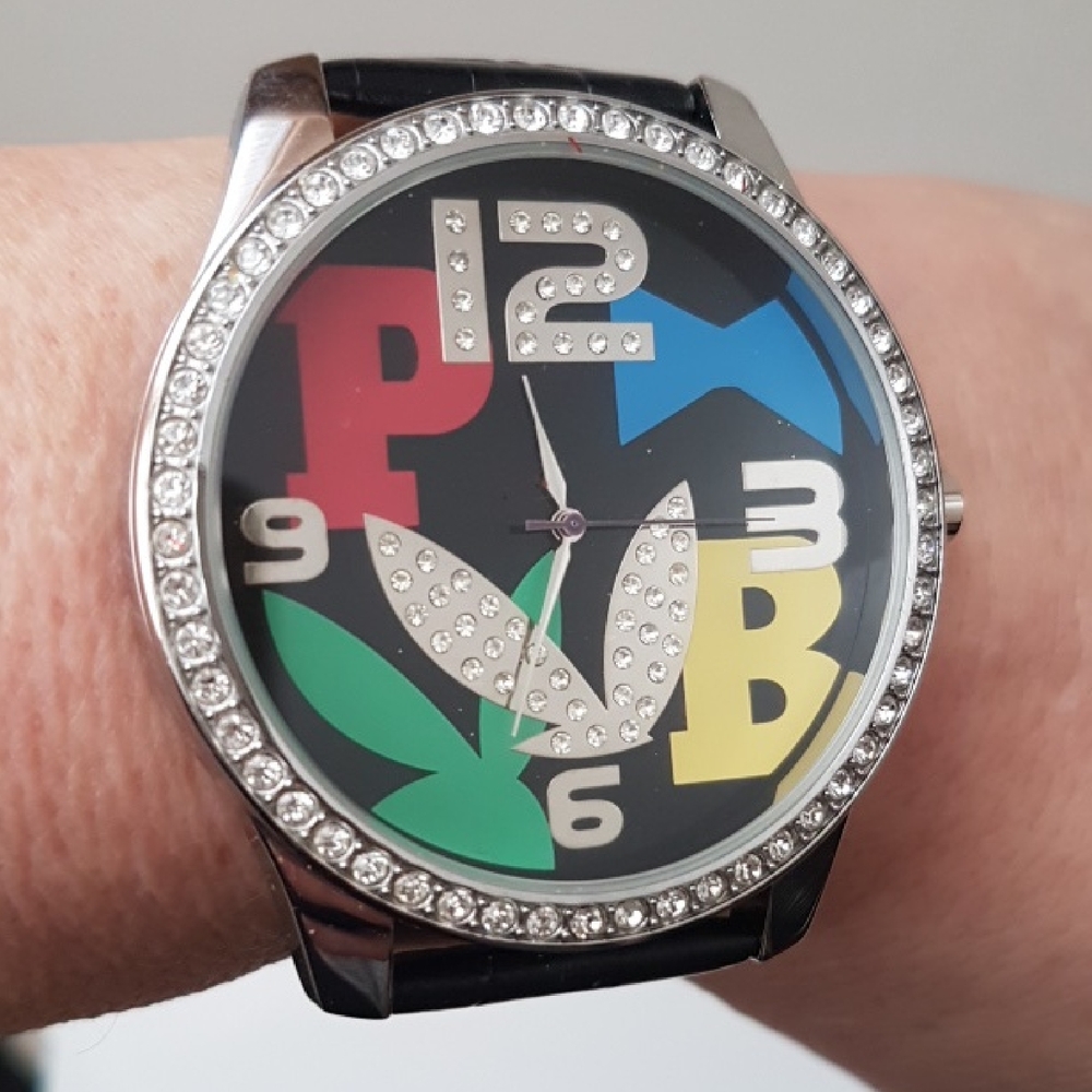 PLAYBOY Multicolor Crystal-Embellished Watch - Picture 4 of 8